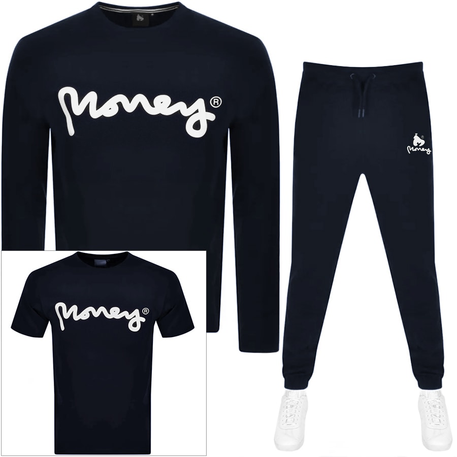 Alternative Image for ProductMoney Three Pack Tracksuit Black1